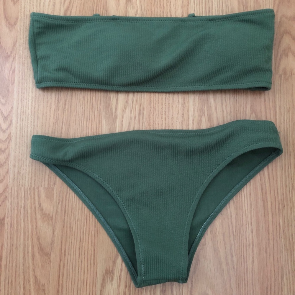 Zaful bandeau swimsuit
